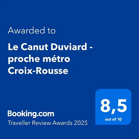 Le Canut Duviard - Proche Metro Croix-rousse ליון